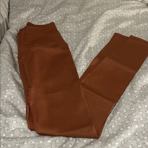 Spiritual Gangster Terracotta Ribbed Leggings - XS/S